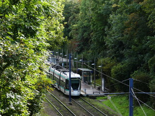 Tramway, t2, Train, Station , Nature