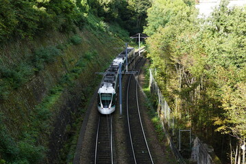 Tramway, t2, Train, Station , Nature