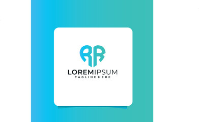  rr letter design for logo and icon.az typography for technology, business and real estate brand.az monogram logo.vector