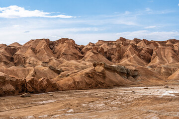 rift valley in the gobi in Xinjiang China