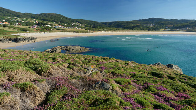 Pantin Beach near Cedeira in Galicia