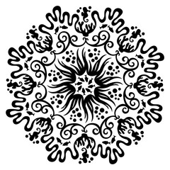 Mandala Summer ocean Sea shells 