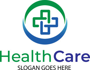 Health Care Logo Template for Company