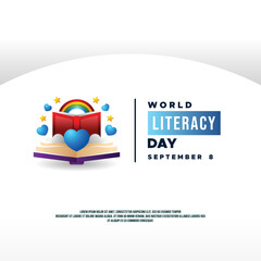 World Literacy Day Image Vector