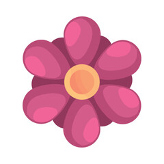 flower cartoon icon