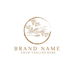 Health and spa. Logo design