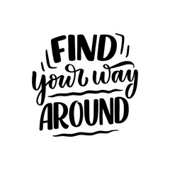 Obraz premium Inspirational quote about Love Yourself. Modern calligraphy. Brush painted letters, vector