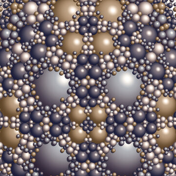Abstract pearl pattern beautiful background © ivanoel