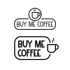 Buy me a coffee design template