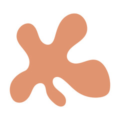 abstract modern blob shape background