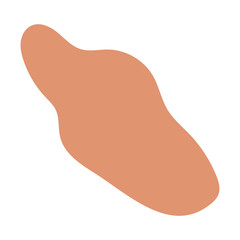 abstract modern blob shape background