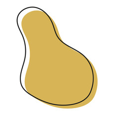 abstract modern blob shape background