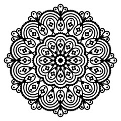 Mandala Yoga print