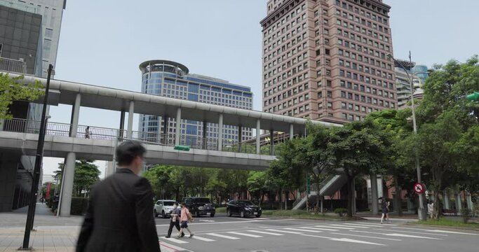 Xinyi District in Taipei city