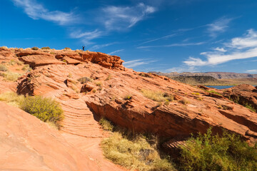 The natural beauty of Sand Hollow State Park in Utah