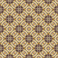 Geometric seamless pattern, ornament, vector decorative texture.