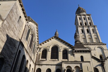 Fototapeta na wymiar La cathédrale Saint Front, cathédrale romane, ville de Périgueux, département de la Dordogne, France