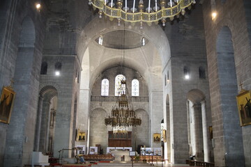 La cathédrale Saint Front, cathédrale romane, ville de Périgueux, département de la Dordogne,...