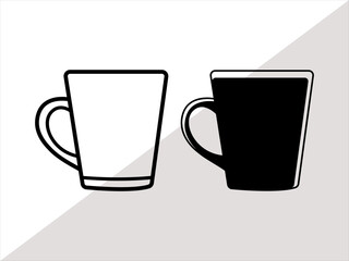 Mug svg - Mug with heart steam svg - Coffee svg - coffee svg for cricut - coffee svg for silhouette - coffee Cut file - coffee clip art 