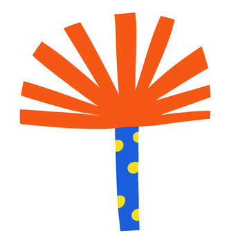 Noisemaker or cracker birthday celebrations illustration