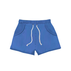 Short azul