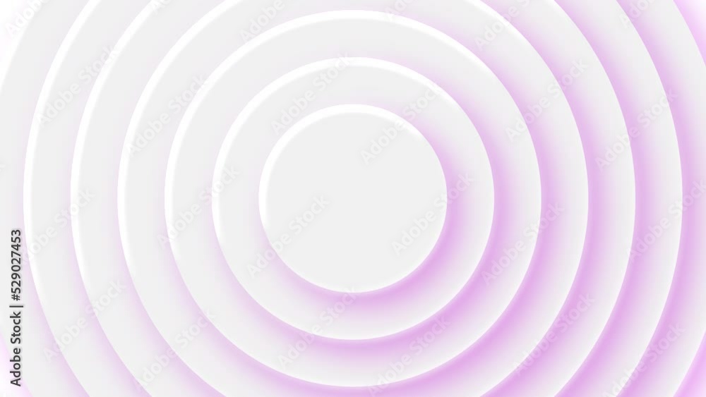 Aufkleber background with circles and rotating shadow. motion. 3d layers with circles and rotating shadow. eff