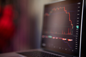 recession economy stock crash red market trade war economic world financial