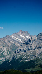 Fototapeta premium Schreckhorn von Männlichen