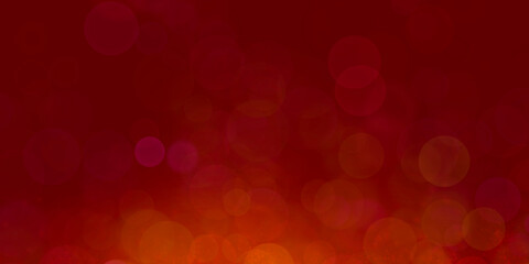christmas background with red bokeh background 