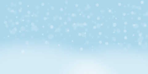abstract christmas background with snow