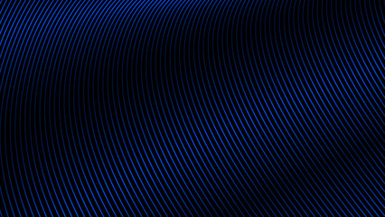 Web Web abstract wavy background, on black blue, transitions. for banners, wallpapers, brochures, landing page.
