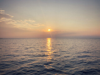Obraz premium Great Lakes sunrise