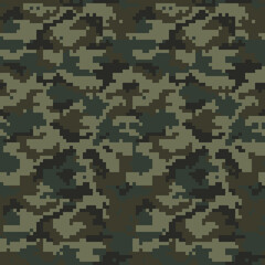 Meat on bone seamless vector pattern