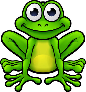 Frog Cartoon Character