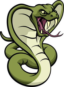 Cobra Snake Viper Mascot