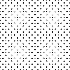 Black and white seamless pattern texture. Greyscale ornamental graphic design. Mosaic ornaments. Pattern template. Vector illustration. EPS10.