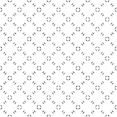 Black and white seamless pattern texture. Greyscale ornamental graphic design. Mosaic ornaments. Pattern template. Vector illustration. EPS10.