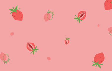 strawberry pattern
