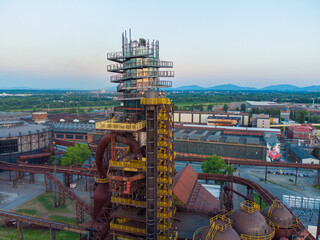 Bolt tower in Ostrava city