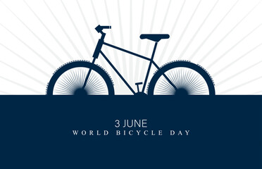 World Bicycle Day. Go Green Save Environment