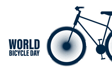 World Bicycle Day. Go Green Save Environment