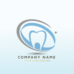 Dentist modern and unique logo