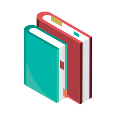 isometric books school