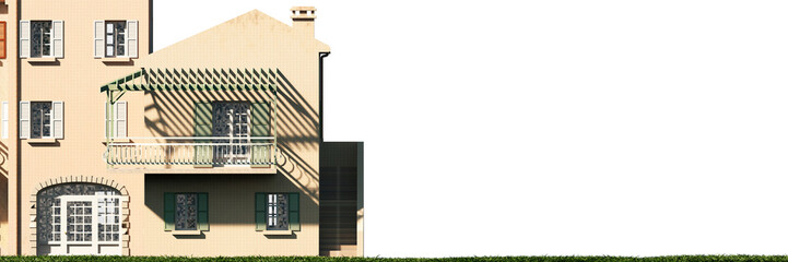 architecture concept, historic house