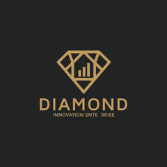 Logo for Diamond financial business that does personal credit, business credit, funding