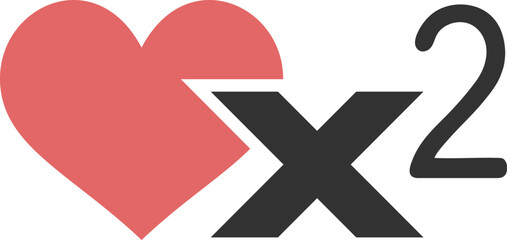 Obraz premium Two lifes up game symbol