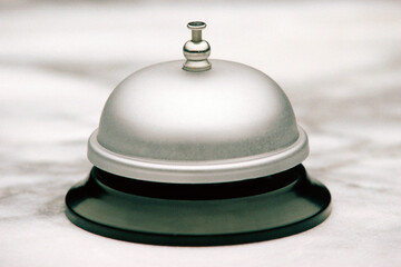 Close-up of a service bell