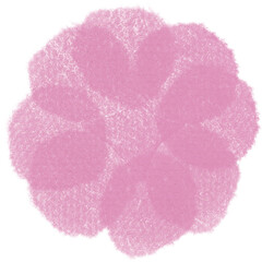 pink flower watercolor