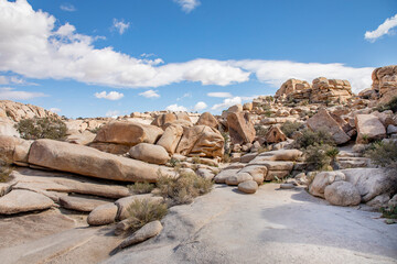 rocks and sky