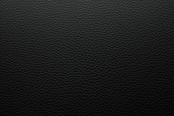 Texture of black leather as background, closeup